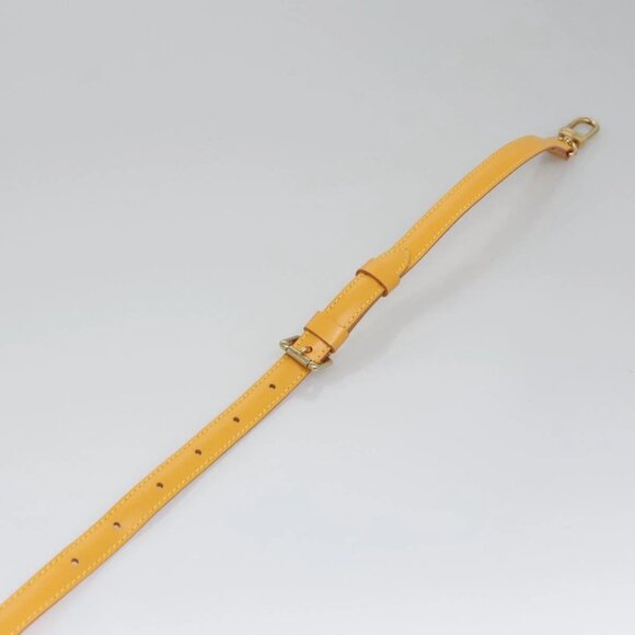 LOUIS VUITTON Epi Adjustable Shoulder Strap 37""-44.1"" Yellow LV Auth ep7685 - Picture 8 of 8
